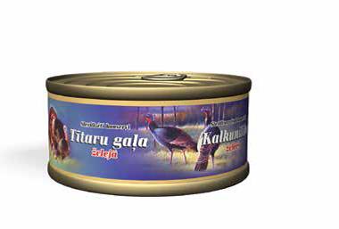 Turkey meat in jelly 250 gr